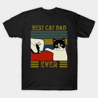 Best Cat Dad Ever T-Shirt